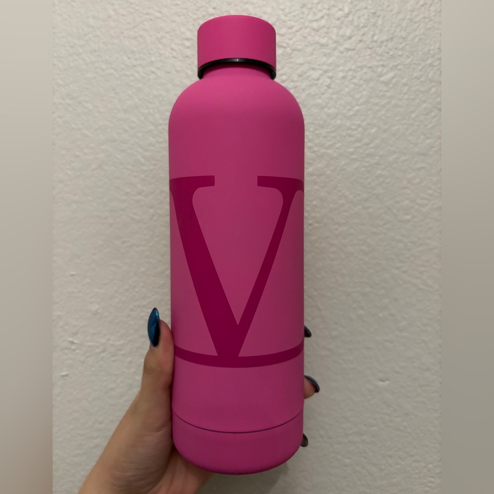 Valentino Pink Water Bottle